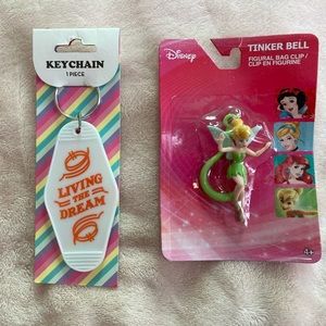 Keychain lot tinkerbell